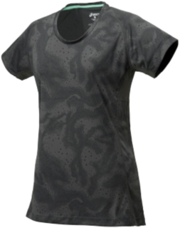 【ASICS/アシックス】 FuijTrail Graphic SS ダークグレー レディース アシックス